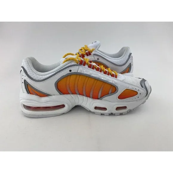 Nike Air Max Tailwind 4 NRG White Orange Women's Sneakers Shoes - Picture 5 of 12